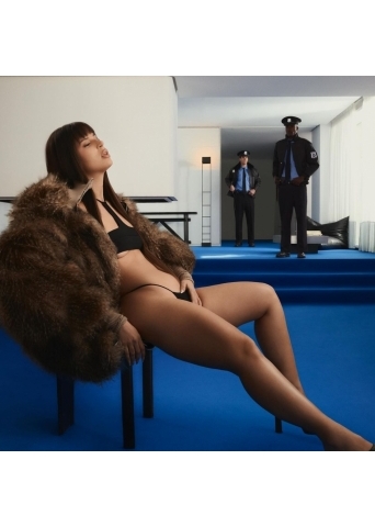NATHY PELUSO IN LARUICCI FOR 'GRASA' ALBUM TEASER