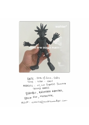 SAVE THE DATE - WAHTER STUDIO X MIMS PFW DEBUT PARTY IS THURSDAY 20TH OF JUNE AT 8PM