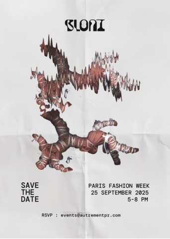 SAVE THE DATE - BLONI WILL UNVEIL THEIR NEW COLLECTION DURING A PRESS PRESENTATION AT PARIS FASHION WEEK ON WEDNESDAY SEPTEMBER 25TH FROM 17:00 TO 20:00 