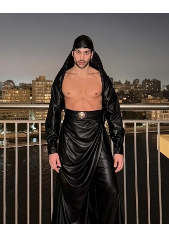 MAHMOOD TURNS HEADS IN CAIRO IN CUSTOM FW24 TRASHY CLOTHING